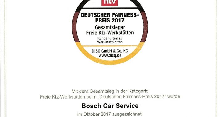 Deutscher Fairness-Preis 2017
