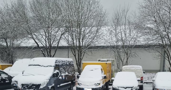 Winter beim Bosch Car Service Rhein-Berg in Overath